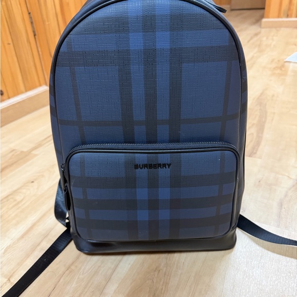 Burberry Navy and Black Men's Backpack - Picture 4 of 6